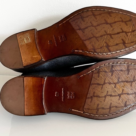 MOMA Anna Boots in Metallic Blue Genuine Leather, 40EU, NWOT - Picture 9 of 13